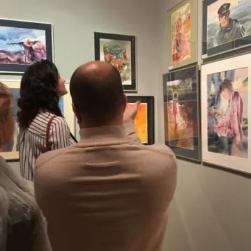 Wernisaż wystawy malarstwa „Akwarela Water Colour” w Muzeum