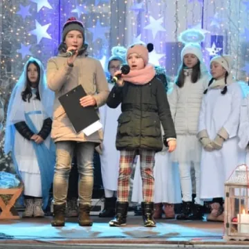 Miejska Wigilia na placu 3 Maja w Radomsku