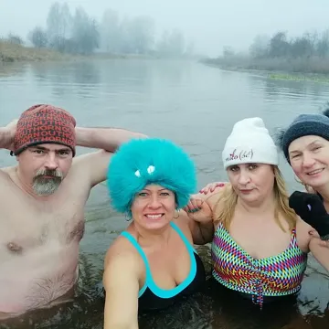 Sylwestrowo-noworoczne morsowanie