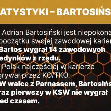 Bartosiński vs Parnasse – rewanż gwarantowany?