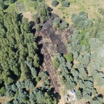 Piątkowe pożary. Płonął m.in. kombajn zbożowy