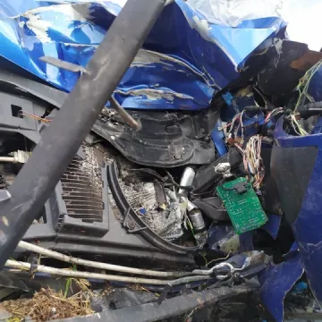 Topisz: samochód wypadł z drogi. Kierowca nie żyje