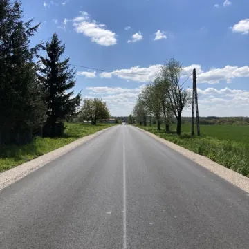 Droga Magdalenki-Sekursko przeszła modernizację