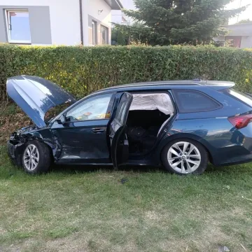 Wypadek w Woli Malowanej. Jedna osoba poszkodowana