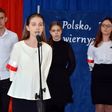 Ślubowanie uczniów przedborskiego liceum