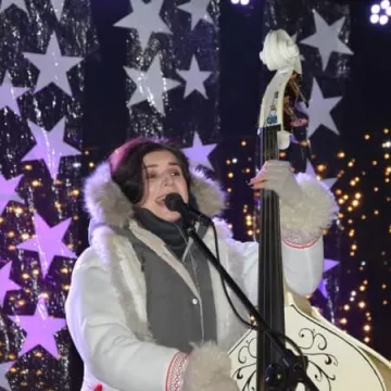 Miejska Wigilia na placu 3 Maja w Radomsku