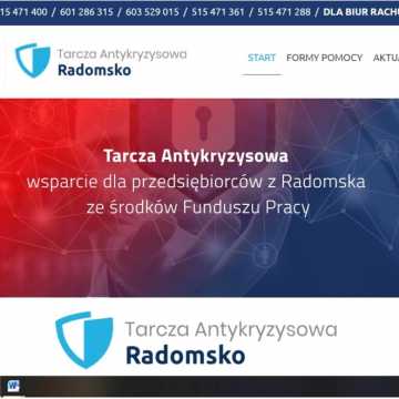 Wystartowała strona tarczaradomsko.pl