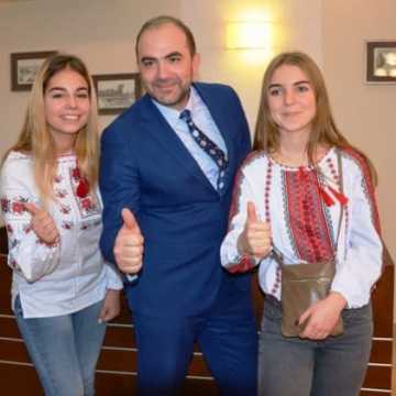 Ukraińska młodzież w Radomsku