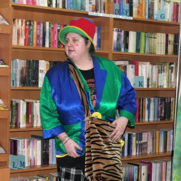 Teatr „Maska” w bibliotece w Strzałkowie