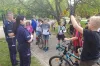 Policjanci tłumaczyli, jak bezpiecznie korzystać z pumptracka