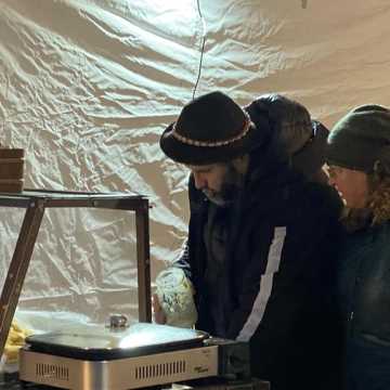 [WIDEO] Halina Mlynkova na Jarmarku Bożonarodzeniowym w Radomsku