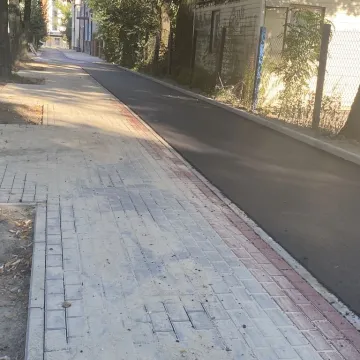 Radomsko: ścieżki rowerowe w budowie, prace jeszcze trwają