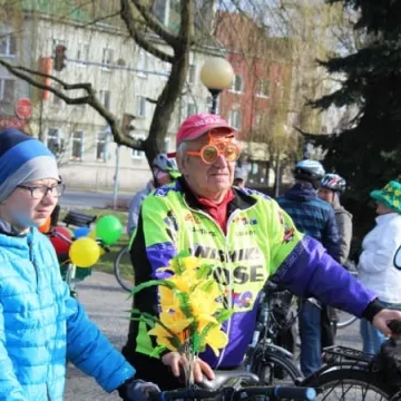 Powitali wiosnę na rowerach 