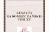 Zaprezentują XV tom Zeszytów...