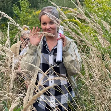 Spacer w obronie drzew na Gliniankach w Radomsku