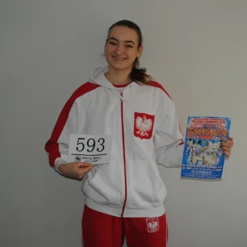 Weronika Mazur na podium w Tokio