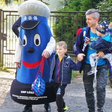 Przypominali, jak bezpiecznie dotrzeć do szkoły