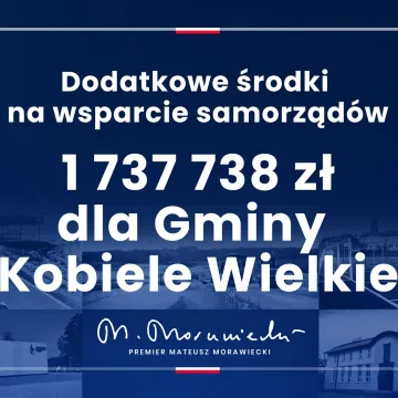 Blisko 48 mln złotych dla samorządów z powiatu radomszczańskiego