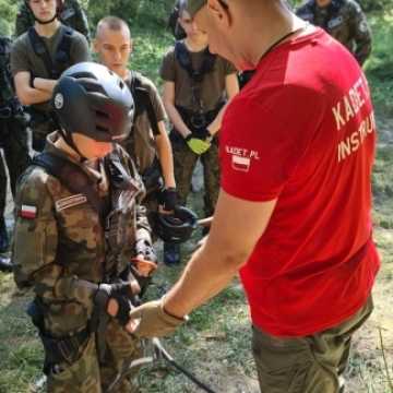 Intensywny obóz wojskowy dla kadetów ZSDiOŚ w Niedzicy