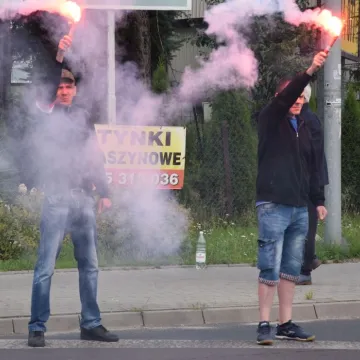 Kibice RKS Radomsko oddali hołd powstańcom warszawskim