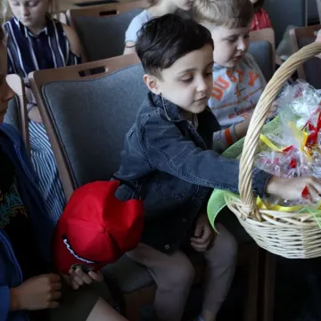 Najmłodsi z wizytą u prezydenta Radomska