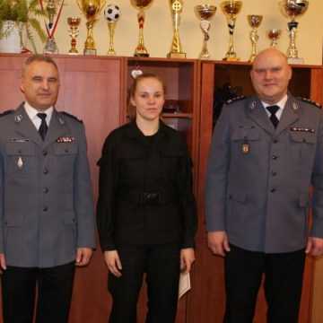 Nowa radomszczańska policjantka złożyła ślubowanie