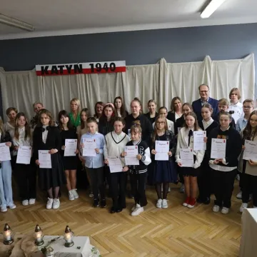 W PSP 4 w Radomsku rozstrzygnięto Konkurs Katyński