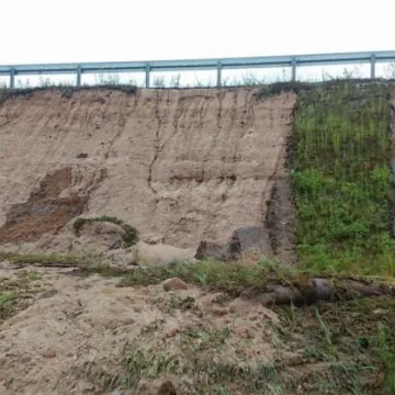 Zalane domy, rondo i uszkodzona obwodnica
