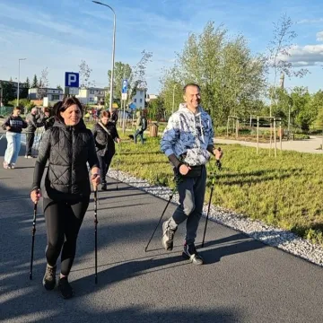 Ostatnie spotkanie z cyklu „Gliniankowy Nordic Walking” za nami