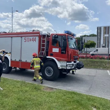 Symulacja wypadku i zarządzanie kryzysowe. Trening 9. Łódzkiej Brygady OT w Radomsku
