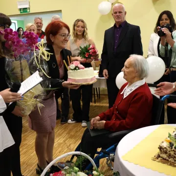 Wyjątkowy jubileusz w DPS. Pani Janina skończyła 100 lat