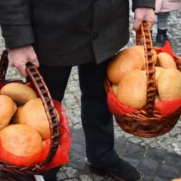 Miejska Wigilia na placu 3 Maja w Radomsku