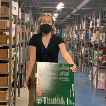 Zakończenie praktyk zagranicznych uczniów z Drzewniaka