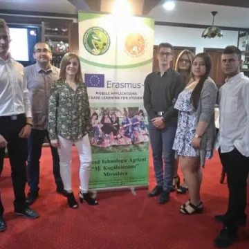 Młodzież ZSP 1 w Rumunii