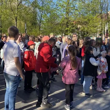 Kolory i bańki mydlane w centrum Radomska