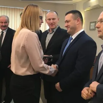 Spotkanie zarządu powiatu z władzami gmin