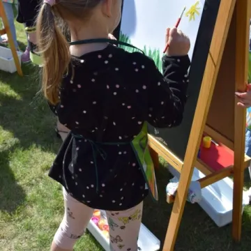 Wiosenne malowanie w PP 9 w Radomsku