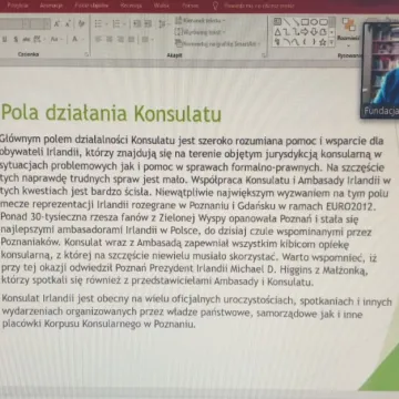 Polska-Irlandia dyplomatycznie