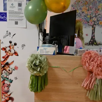 Pierwsze urodziny oddziału pediatrycznego. Oddział przyjął 800 pacjentów