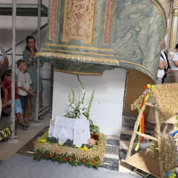 W Strzałkowie dziękowano za tegoroczne plony