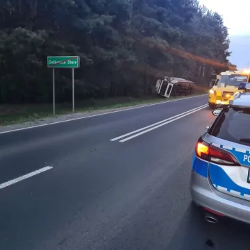 Wymusił pierwszeństwo i zderzył się z ciężarówką