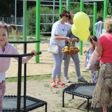 Oficjalne otwarcie skweru na Miłaczkach