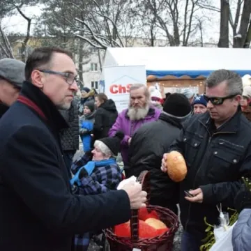 Miejska Wigilia na placu 3 Maja w Radomsku