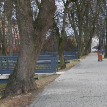 Park Świętojański w Radomsku zamknięty