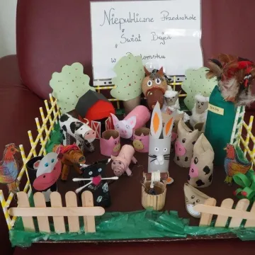 Dzieci z PP nr 3 w Radomsku wykonały najlepszą Eko-Zagrodę