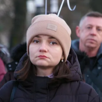 Radomsko: Wiec solidarności z Ukrainą