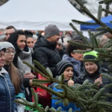 Miejska wigilia na placu 3 Maja