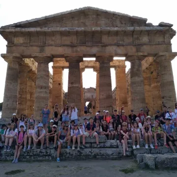 Uczniowie PSP w Strzelcach Małych zwiedzali Włochy