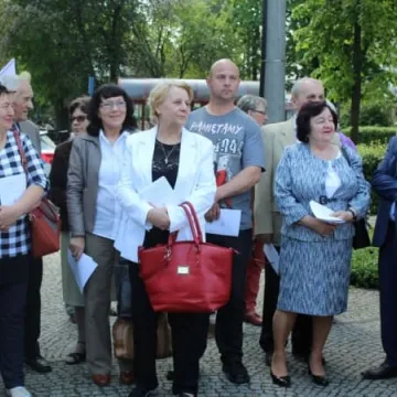 Wiec w obronie wiary w Radomsku