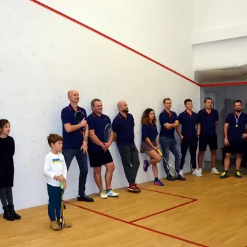 Tomasz Kowalski mistrzem Powiatu Radomszczańskiego w Squashu